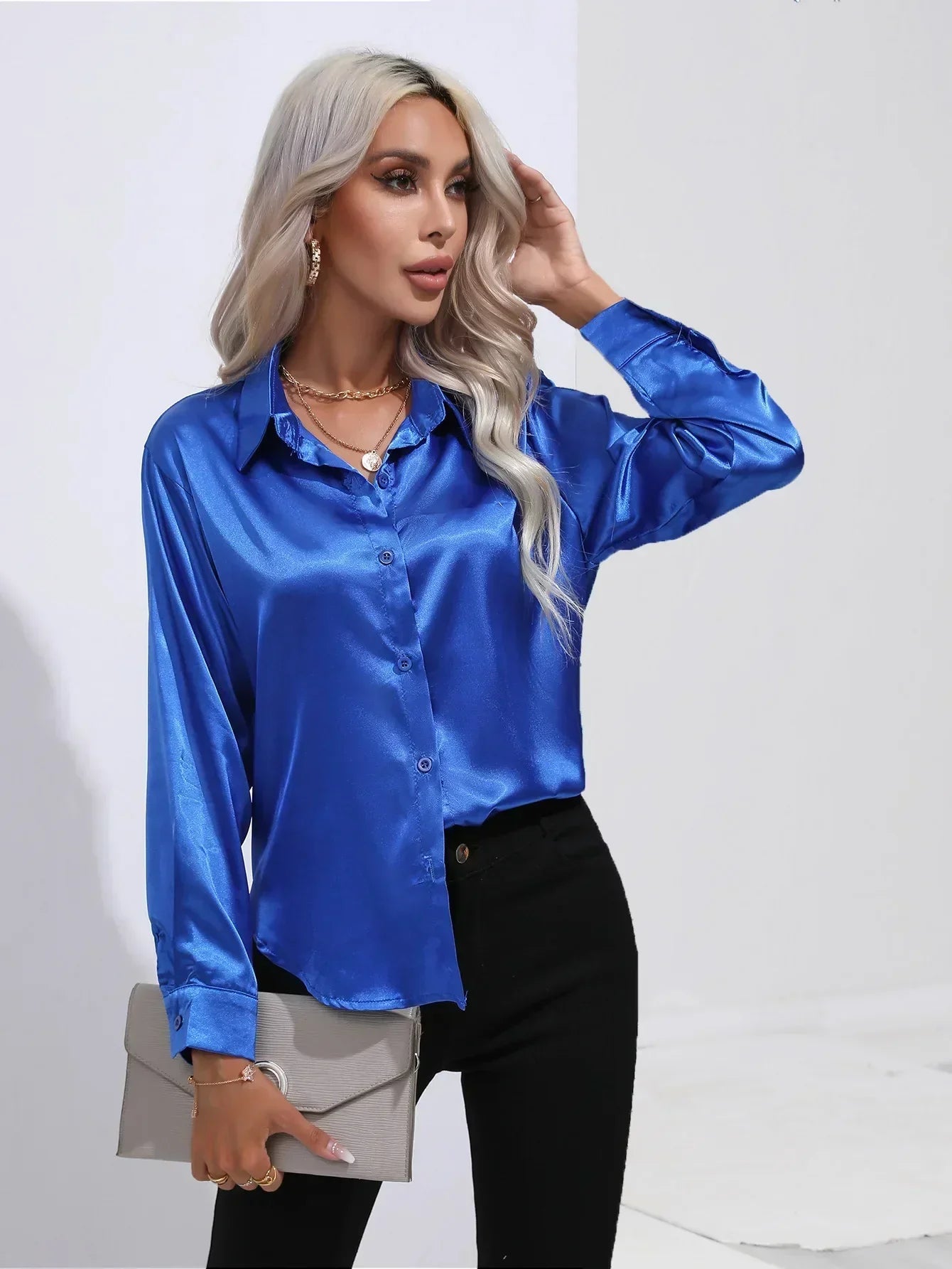 Women’s Elegant Blouse – Dressy Occasion Blouse – Isotta