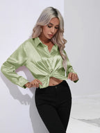Women’s Elegant Blouse – Dressy Occasion Blouse – Isotta
