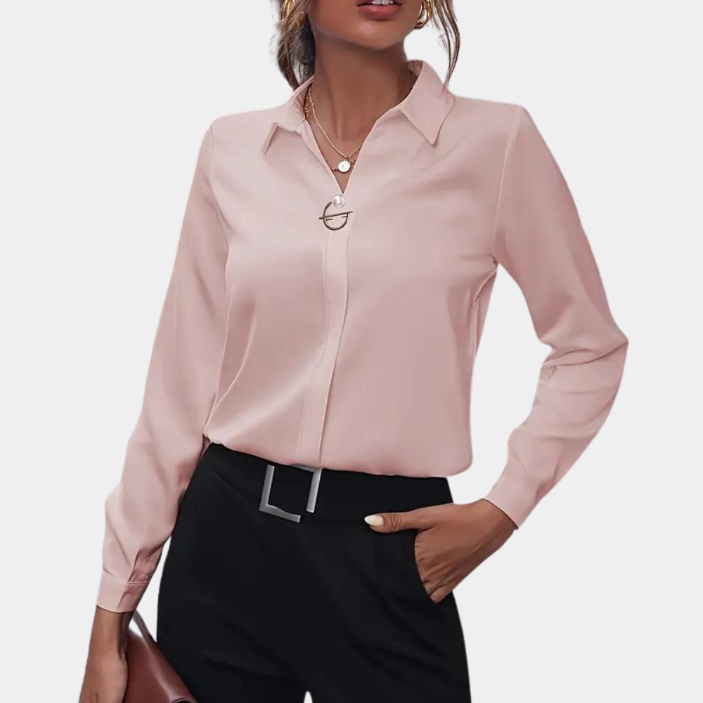 Women’s Classic Blouse – Timeless Everyday Blouse – Elodie