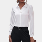 Women’s Classic Blouse – Timeless Everyday Blouse – Elodie