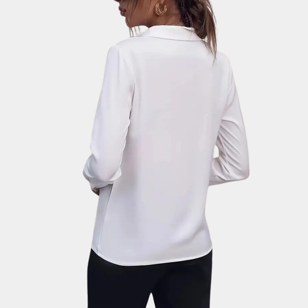 Women’s Classic Blouse – Timeless Everyday Blouse – Elodie