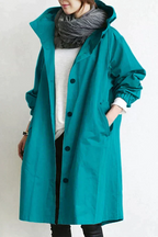 Women’s Raincoat - Waterproof Hooded Jacket - Elizabeth
