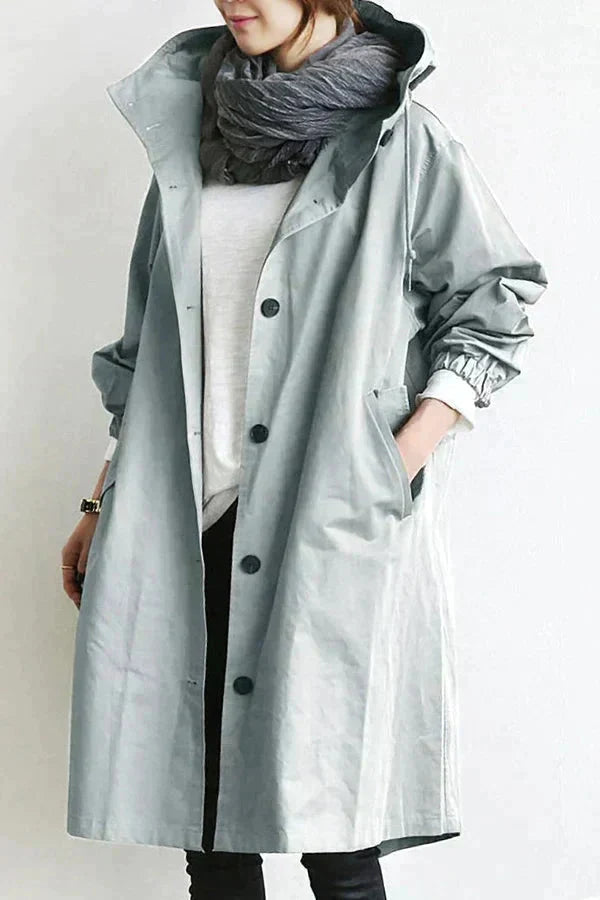 Women’s Raincoat - Waterproof Hooded Jacket - Elizabeth