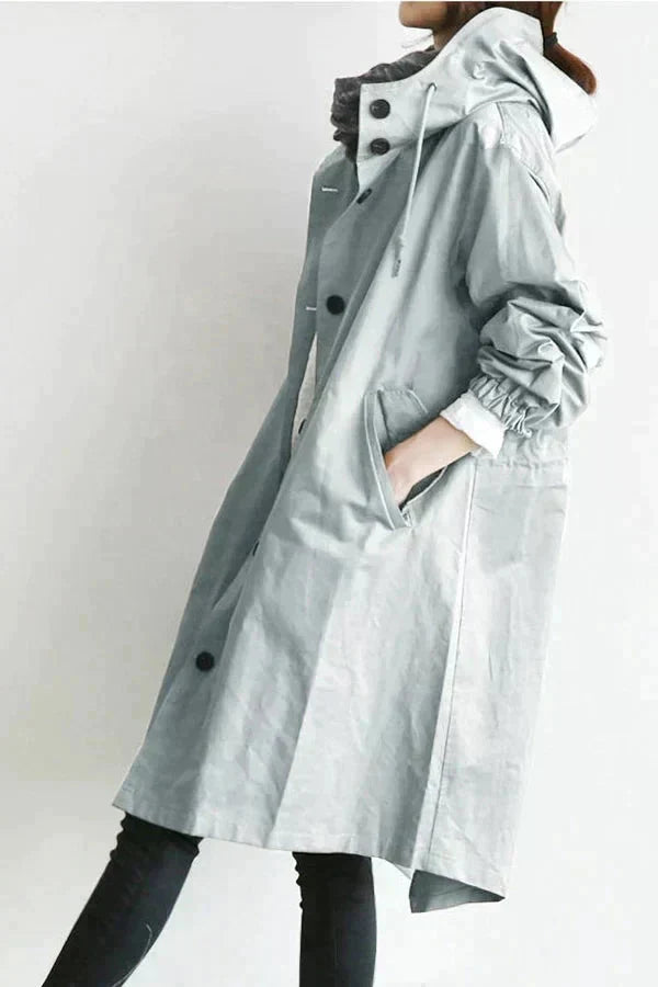 Women’s Raincoat - Waterproof Hooded Jacket - Elizabeth