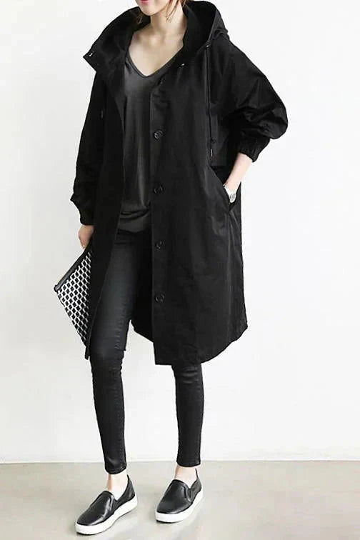 Women’s Raincoat - Waterproof Hooded Jacket - Elizabeth