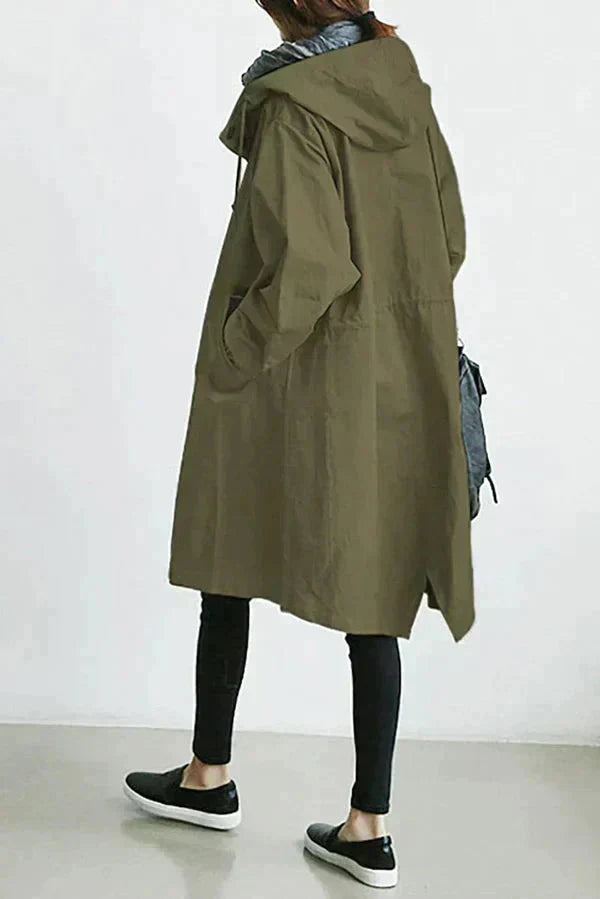 Women’s Raincoat - Waterproof Hooded Jacket - Elizabeth
