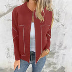 Women’s Zip Jacket - Lightweight Casual Jacket - Amina