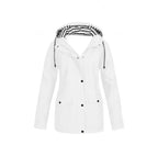Women’s Rain Jacket - Waterproof Hooded Jacket - Fien