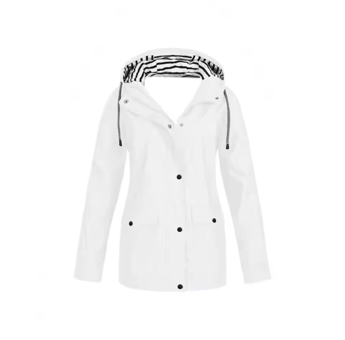 Women’s Rain Jacket - Waterproof Hooded Jacket - Fien