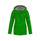 Women’s Rain Jacket - Waterproof Hooded Jacket - Fien