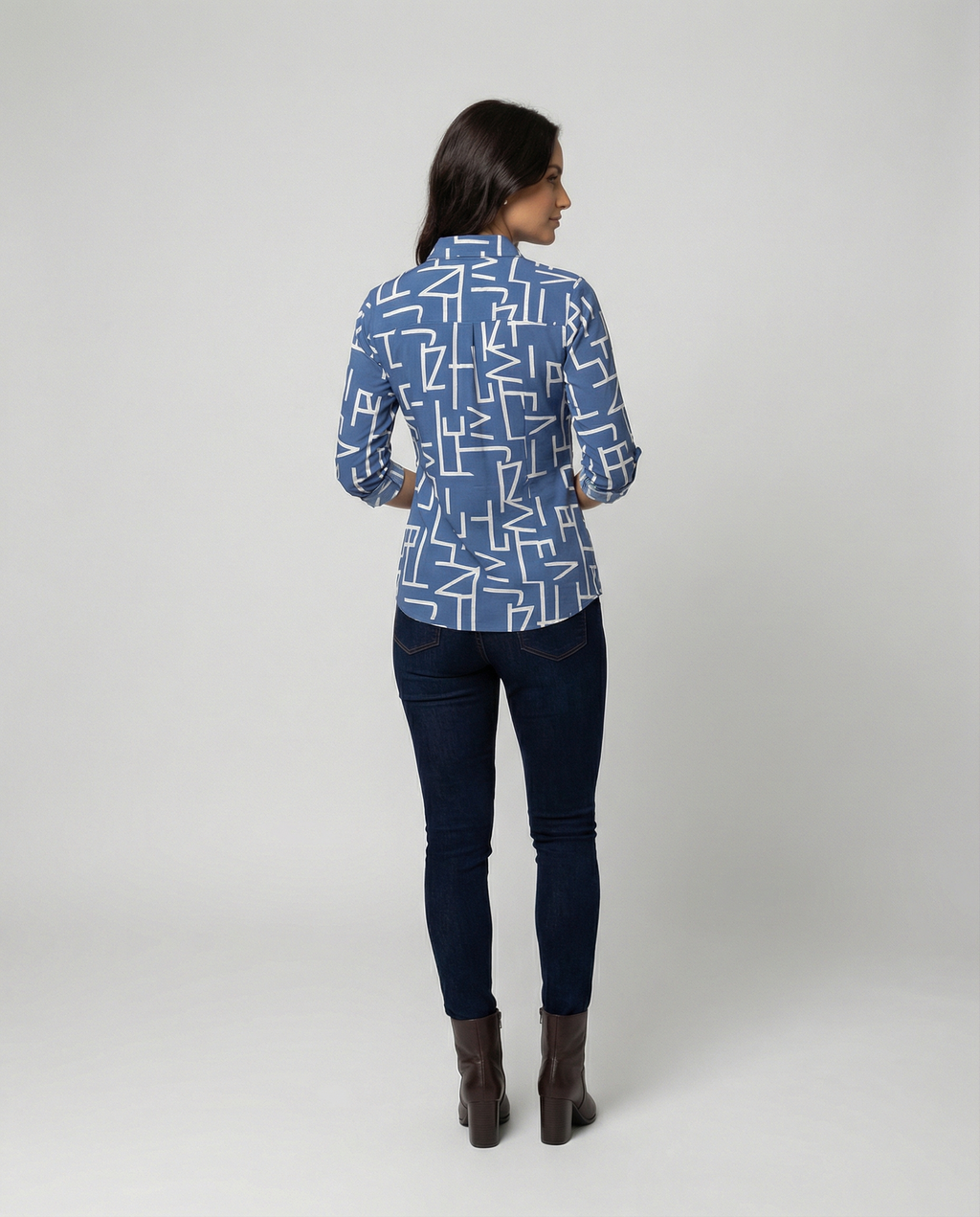 Women’s Collar Blouse – Smart Casual Work Blouse – Lauren