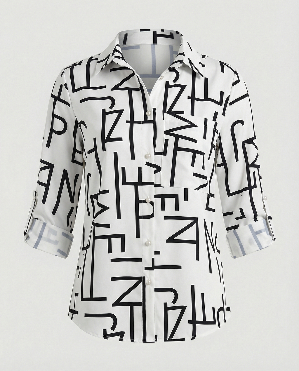 Women’s Collar Blouse – Smart Casual Work Blouse – Lauren