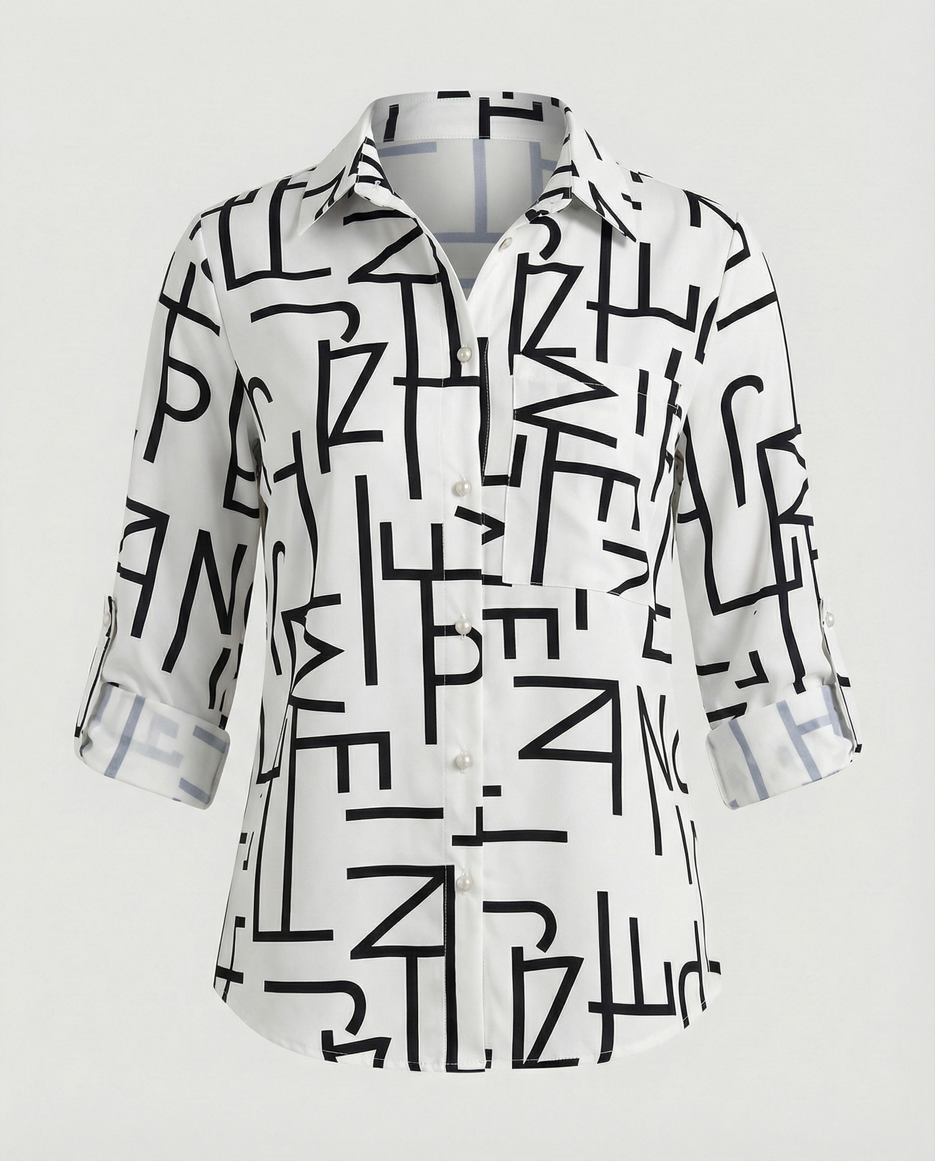 Women’s Collar Blouse – Smart Casual Work Blouse – Lauren
