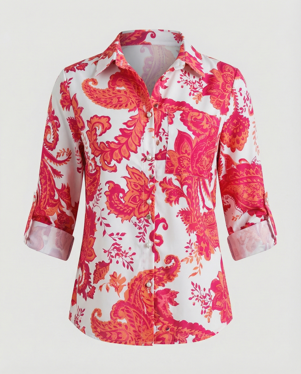 Women’s Collar Blouse – Smart Casual Work Blouse – Lauren