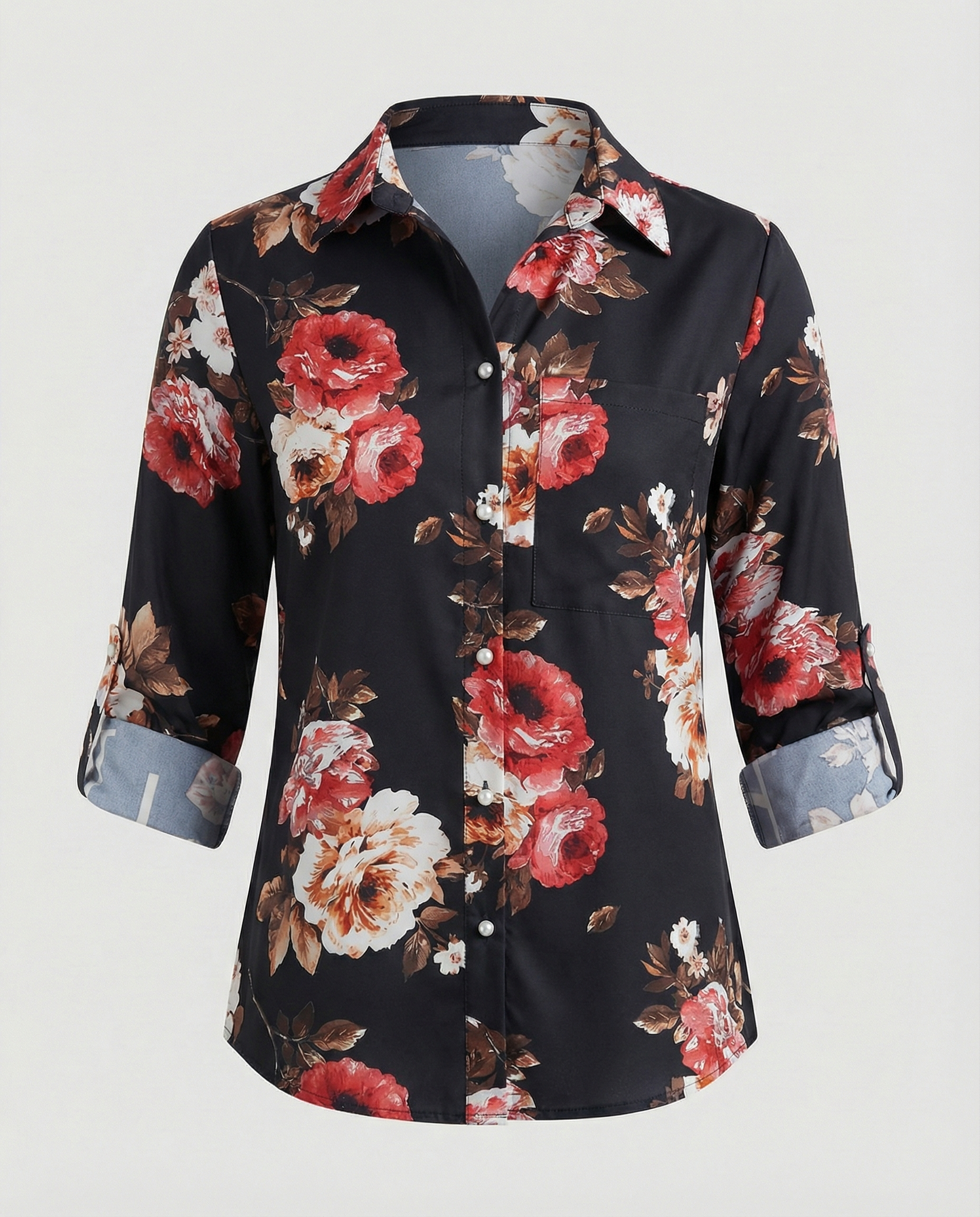 Women’s Collar Blouse – Smart Casual Work Blouse – Lauren