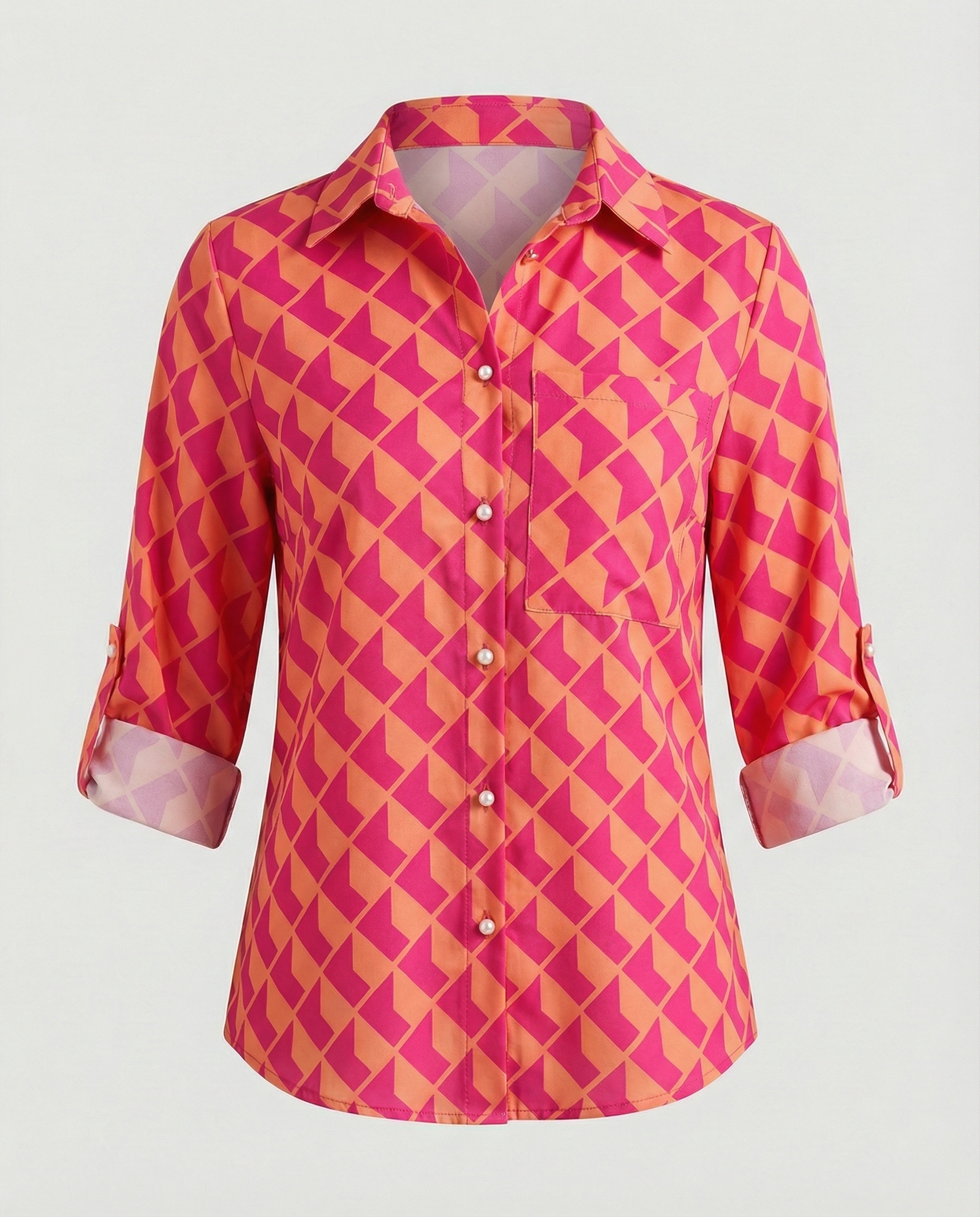 Women’s Collar Blouse – Smart Casual Work Blouse – Lauren