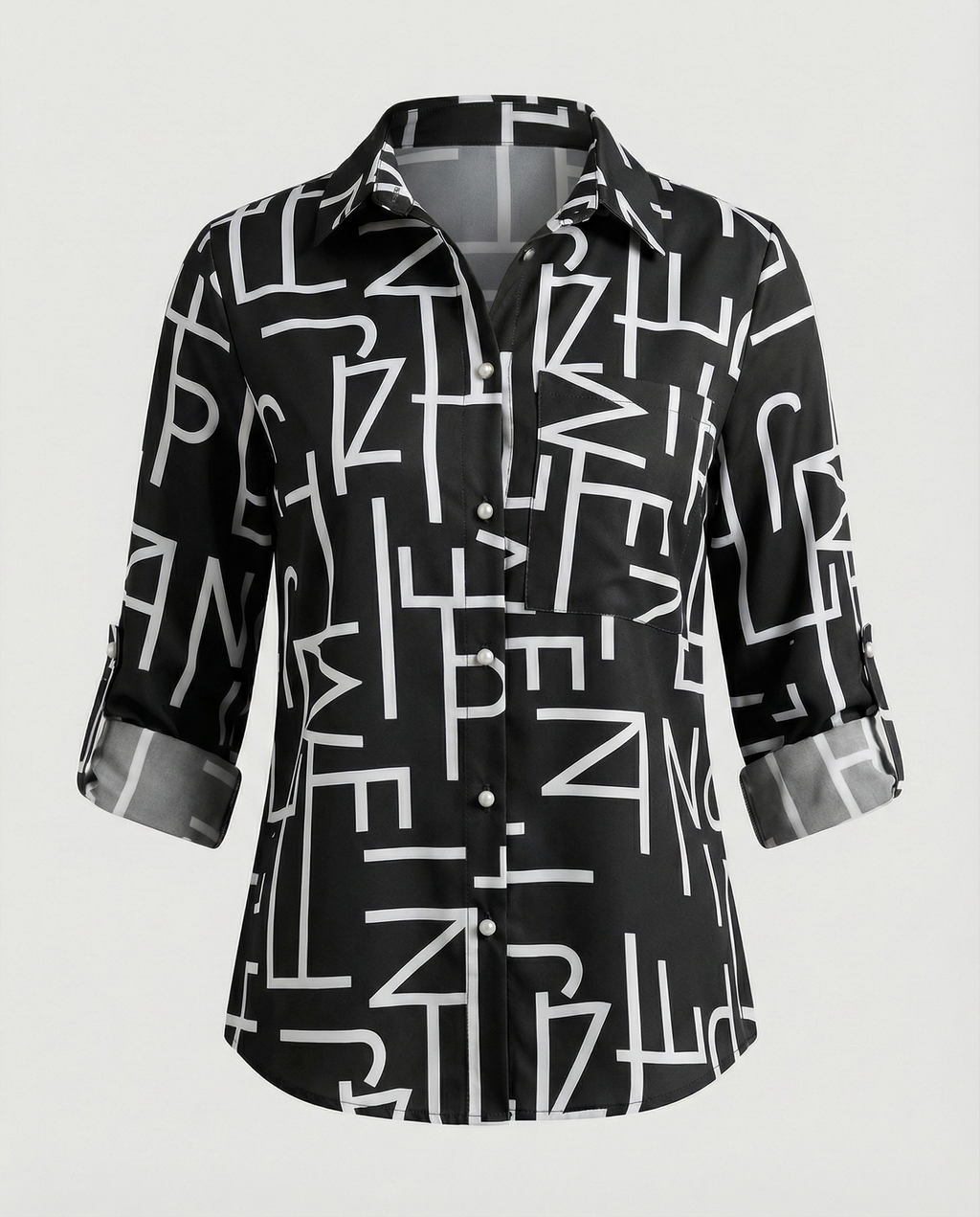 Women’s Collar Blouse – Smart Casual Work Blouse – Lauren