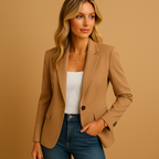 Women’s Elegant Blazer – Spring Tailored Style - Claudia