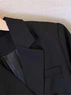 Women’s Double-Breasted Blazer – Tailored Jacket Style - Stefanie