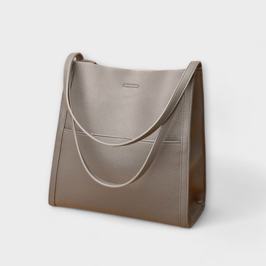 Women’s Handmade Leather Tote Bag - Spacious Everyday Work Bag - Olivia