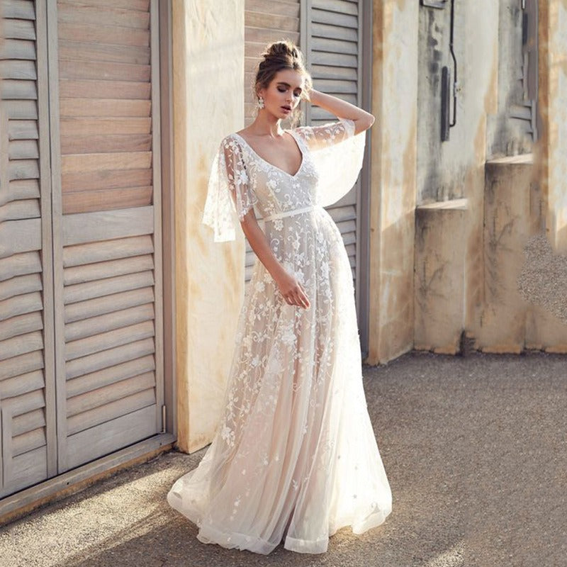 Women’s Wedding Dress – Elegant Bridal Gown – Anna