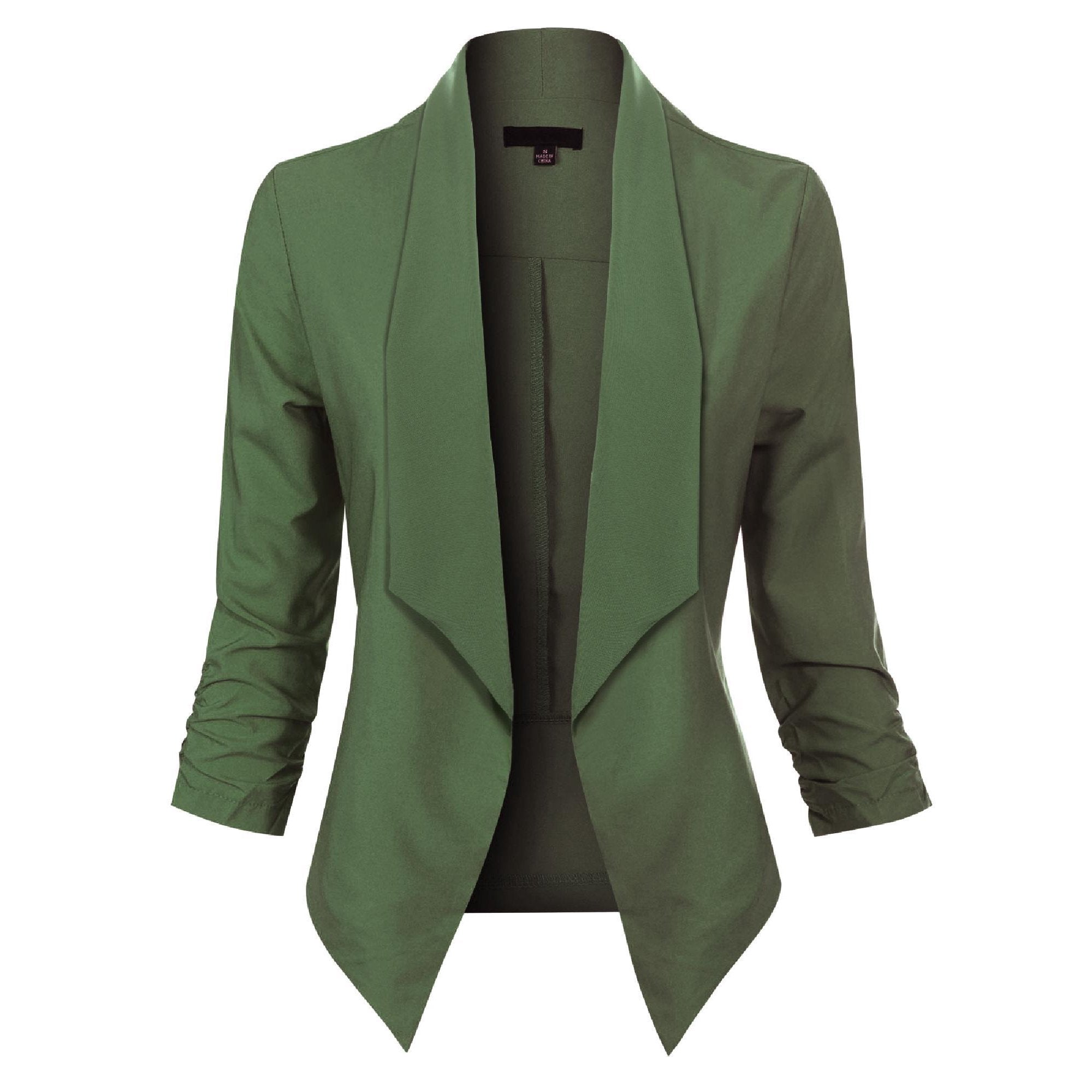 Women’s Open Blazer – Long Sleeve Casual Style - Susanne