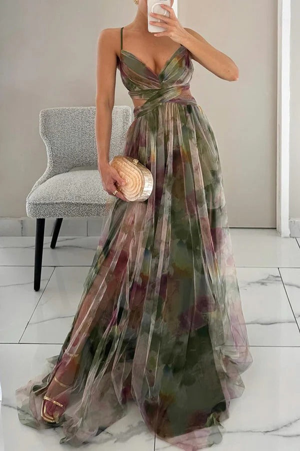 Bella | Floral Boho Maxi Dress