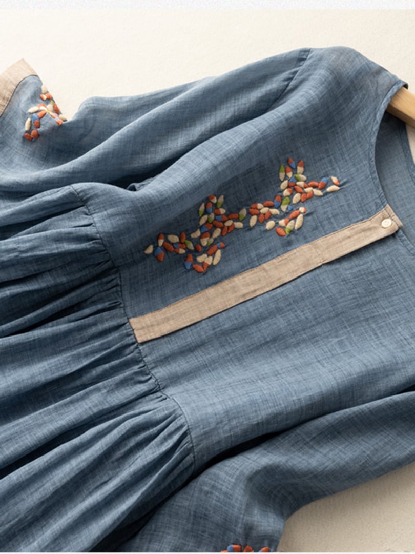 Zara | Embroidered Summer Dress