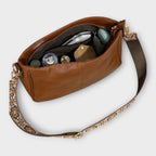 Women’s Vegan Crossbody Bag - Adjustable Strap Compact Design - Olivia