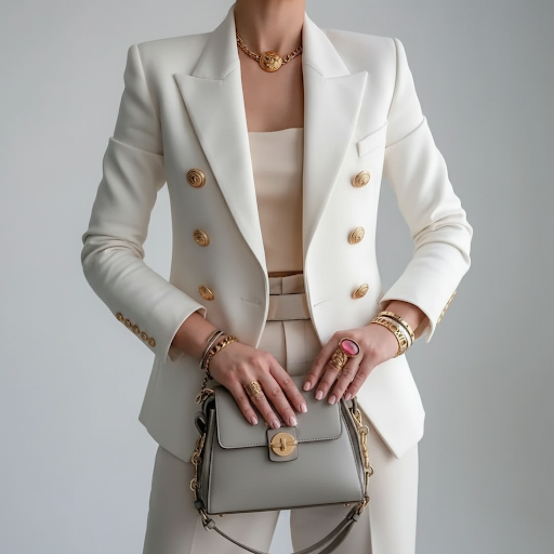 Women’s Tailored Blazer – Modern Casual Elegance Style - Susanne