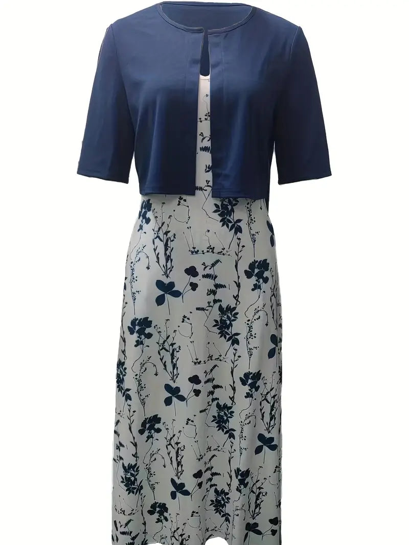 Women’s Dress Set – Floral 2-Piece Summer Set – Lily