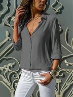 Women’s Blouse – Elegant Refined Work Blouse – Sophia