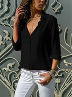 Women’s Blouse – Elegant Refined Work Blouse – Sophia