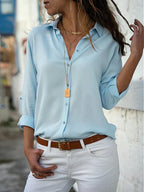 Women’s Blouse – Elegant Refined Work Blouse – Sophia