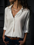 Women’s Blouse – Elegant Refined Work Blouse – Sophia