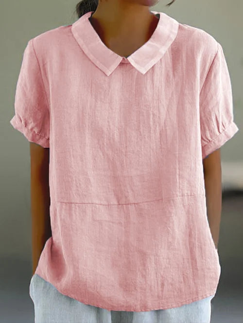 Women’s Vintage Collar Blouse – Classic Chic Casual Blouse – Eleanor