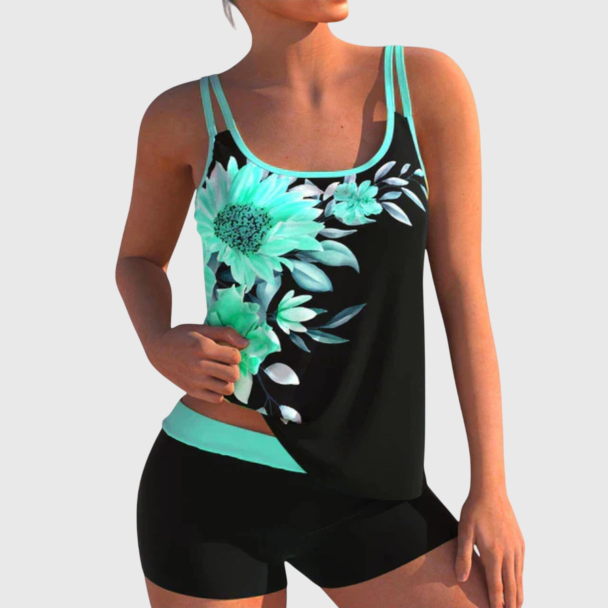 Women’s Bikini Set – Floral Print Two Piece Swimwear – Grace