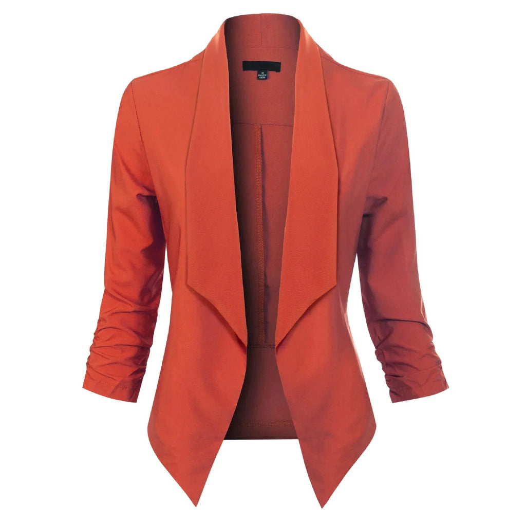 Women’s Open Blazer – Long Sleeve Casual Style - Susanne
