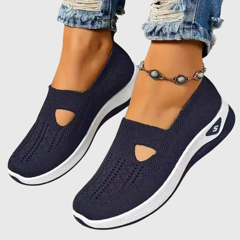 Women’s Orthopedic Slip-On Shoes – Easy Comfort Walking Shoes – Emely
