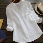 Women’s Shirt – Loose Relaxed Fit Casual Shirt – Vera