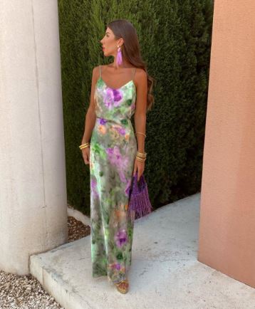 Women’s Backless Maxi Dress – Elegant Evening Gown – Femke