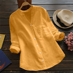Women’s Shirt – Loose Relaxed Fit Casual Shirt – Vera