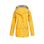 Women’s Rain Jacket - Waterproof Hooded Jacket - Fien