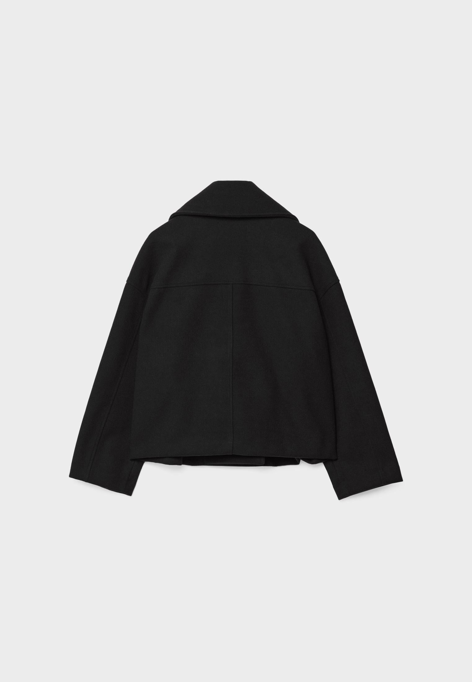 Women’s Short Coat - Double Breasted Classic Coat - Anna