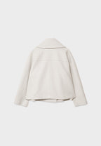 Women’s Short Coat - Double Breasted Classic Coat - Anna