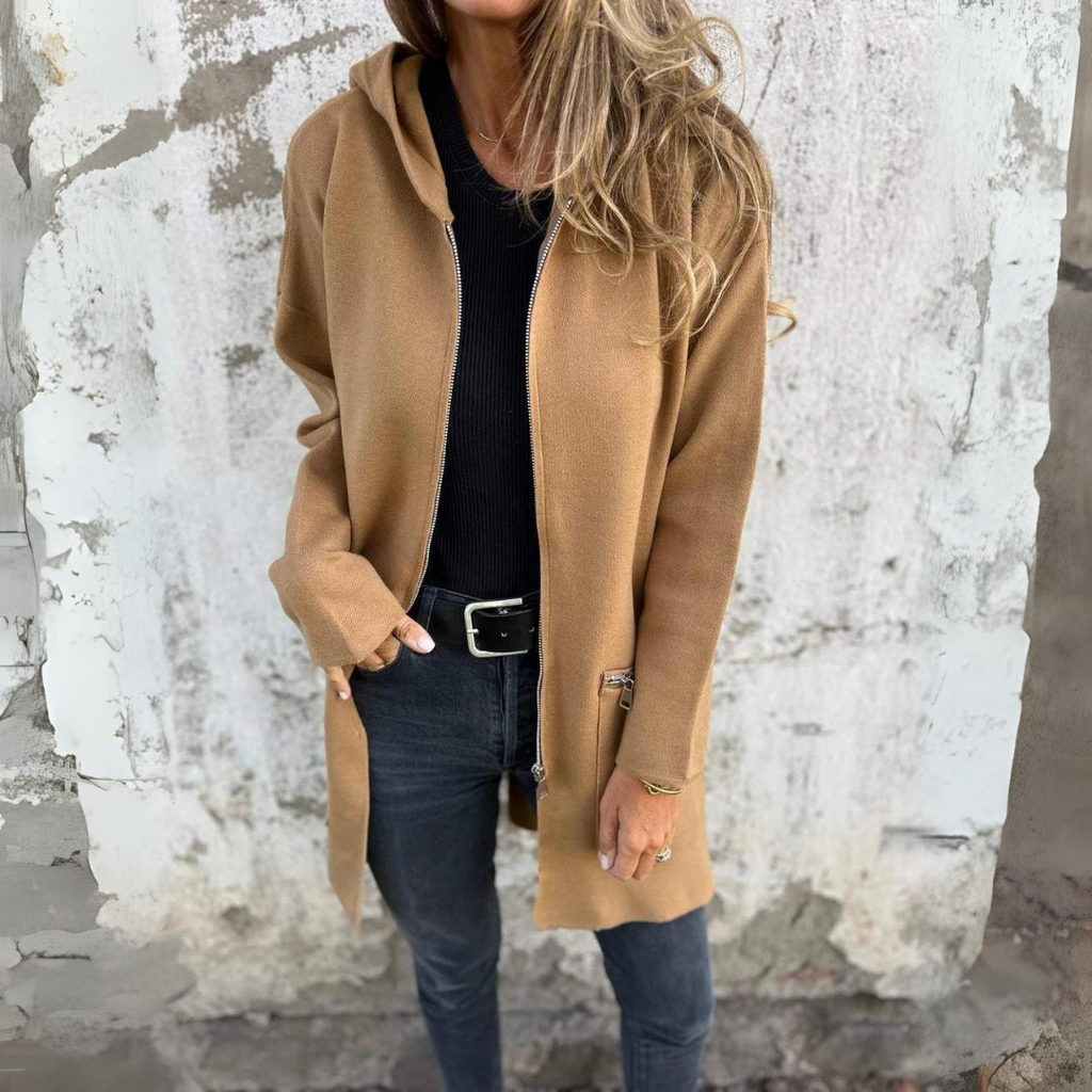 Women’s Coat - Elegant Tailored Coat - Lieke