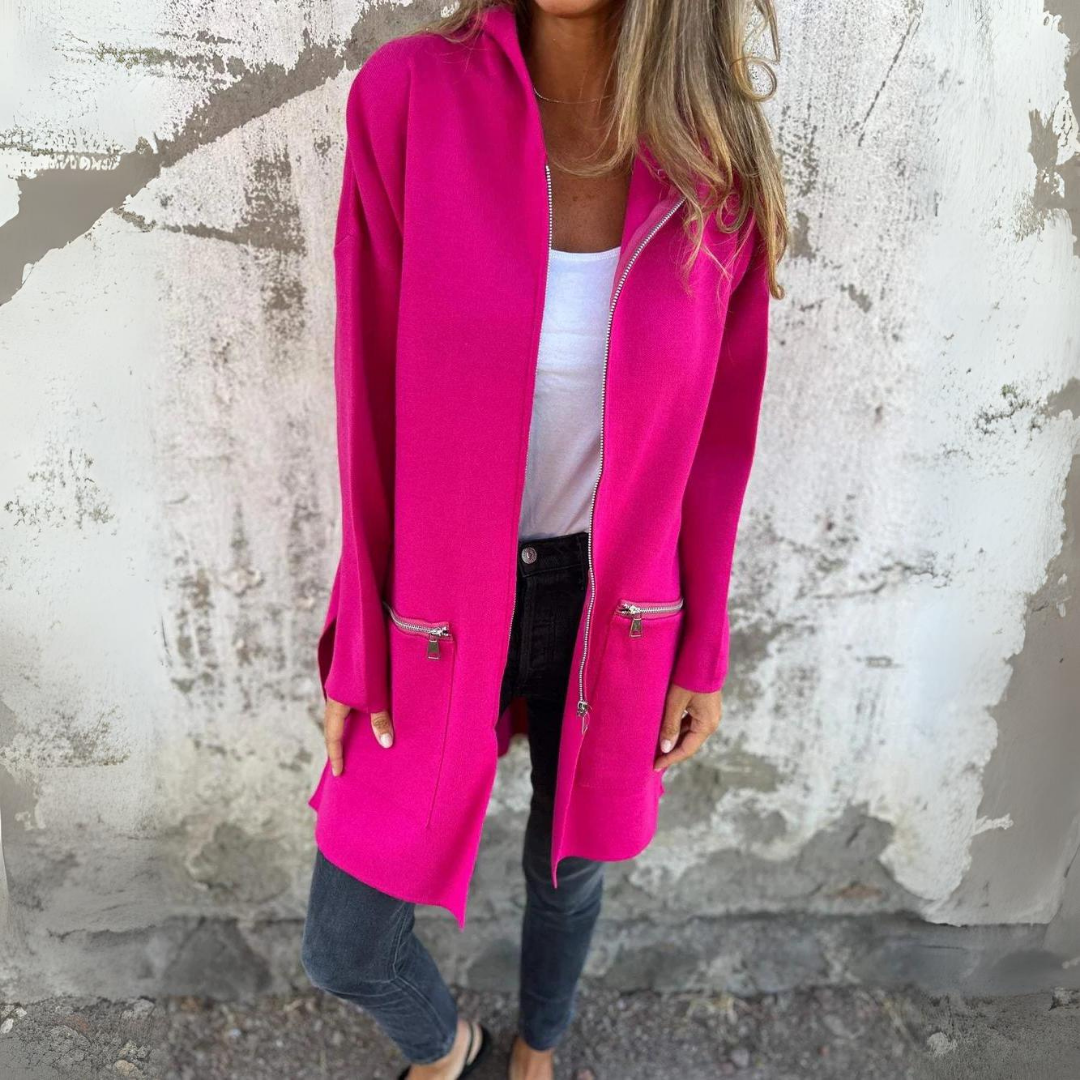 Women’s Coat - Elegant Tailored Coat - Lieke