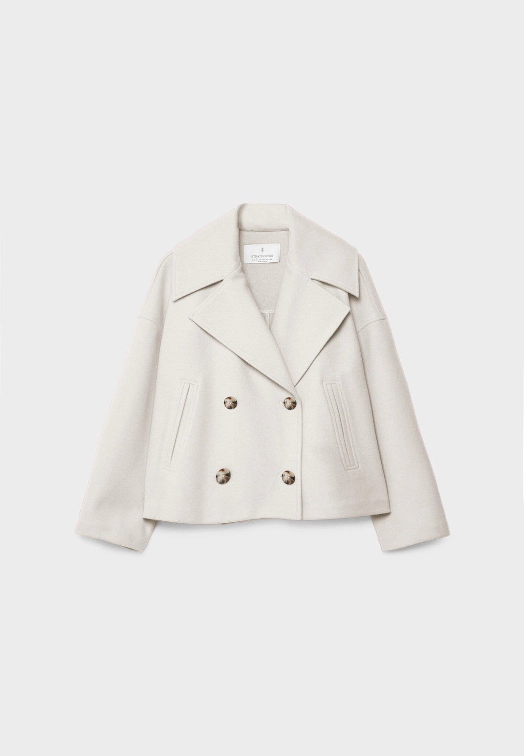 Women’s Short Coat - Double Breasted Classic Coat - Anna