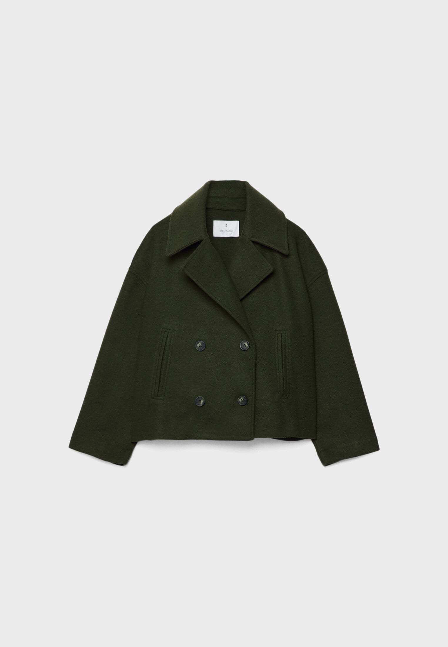 Women’s Short Coat - Double Breasted Classic Coat - Anna