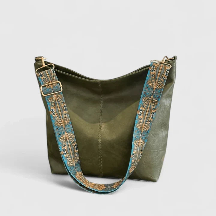 Women’s Vintage Handbag - Large Capacity Shoulder Crossbody Bag - Elyzandraa